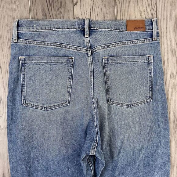 Revtown Women Size 33 Cotton High Rise Straight Leg Denim Ankle Jeans Casual - Picture 10 of 16